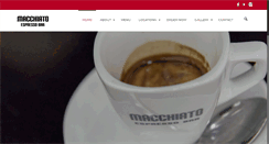 Desktop Screenshot of macchiatocafe.com